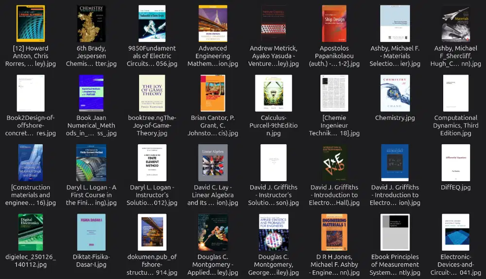 Ebook, Buku Digital topik Engineering, 100+ buku.