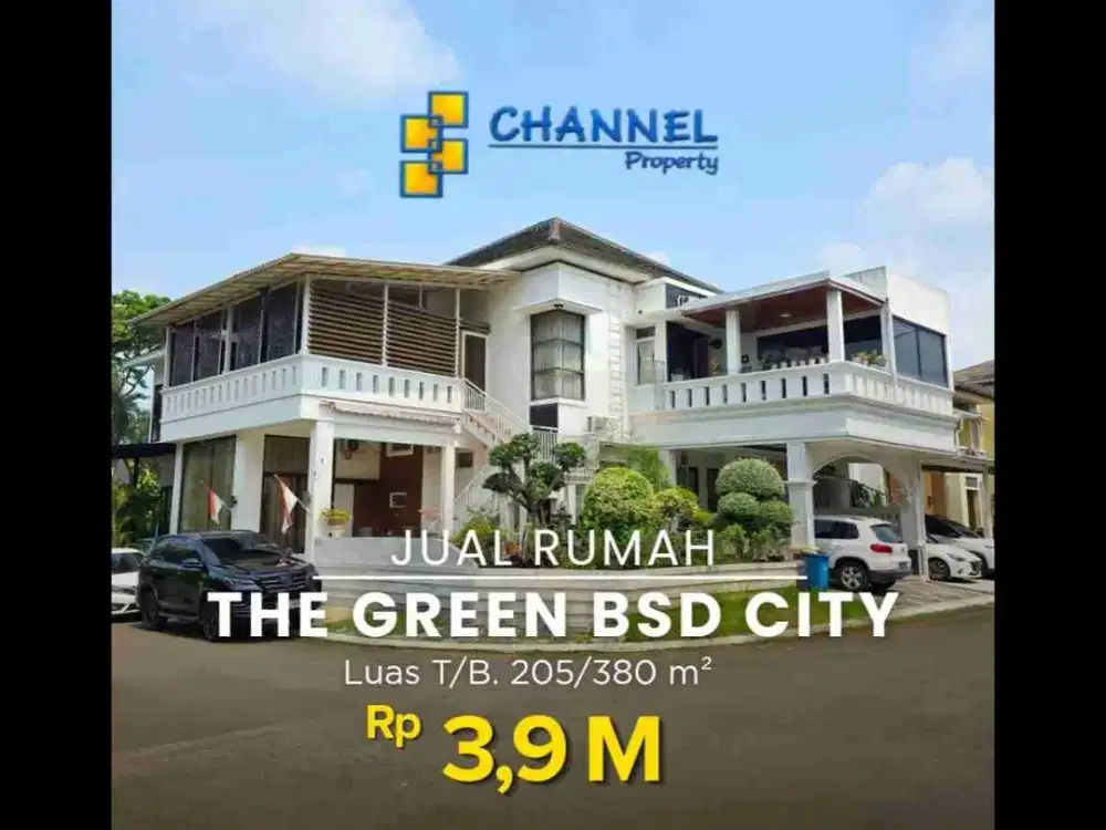 JUAL Rumah Bagus Dibawah Harga Pasaran The Green BSD, An