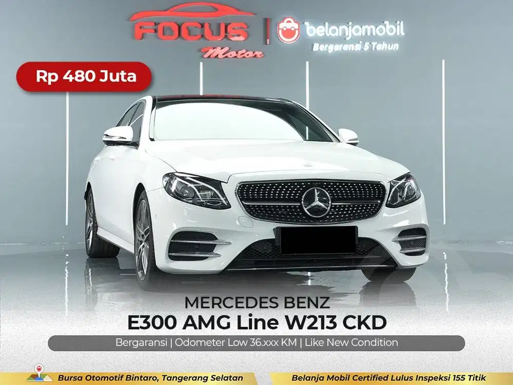 [ LOW KM 36RB ] Mercedes Benz Mercy E 300 E300 AMG W213 2017/2018/2019