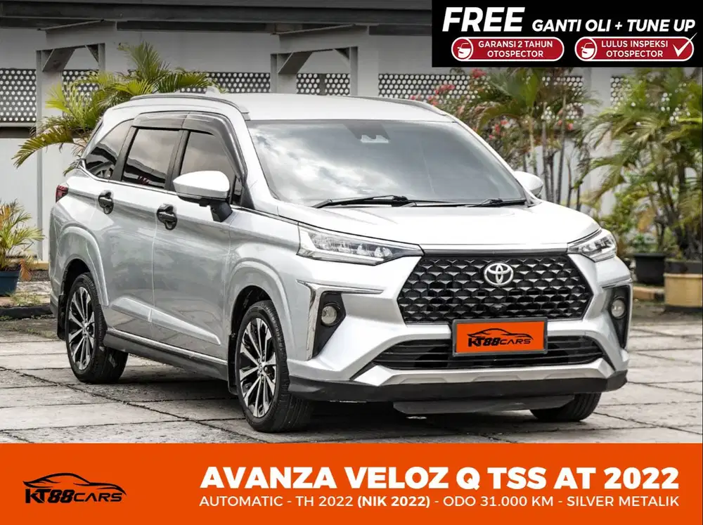 Angs 4jt an TOYOTA AVANZA VELOZ Q TSS 1.5 AT  2022