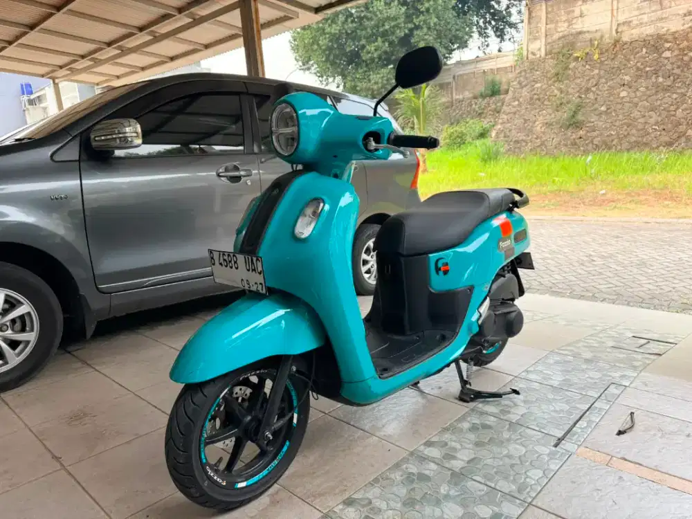 Km 2.500 Yamaha Fazzio Neo S Hybrid 2022 Jarang Pakai Mulus Siap Pakai