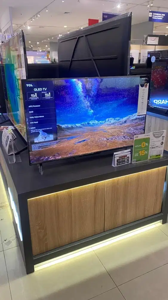 QLED GOOGLE TV TCL 43