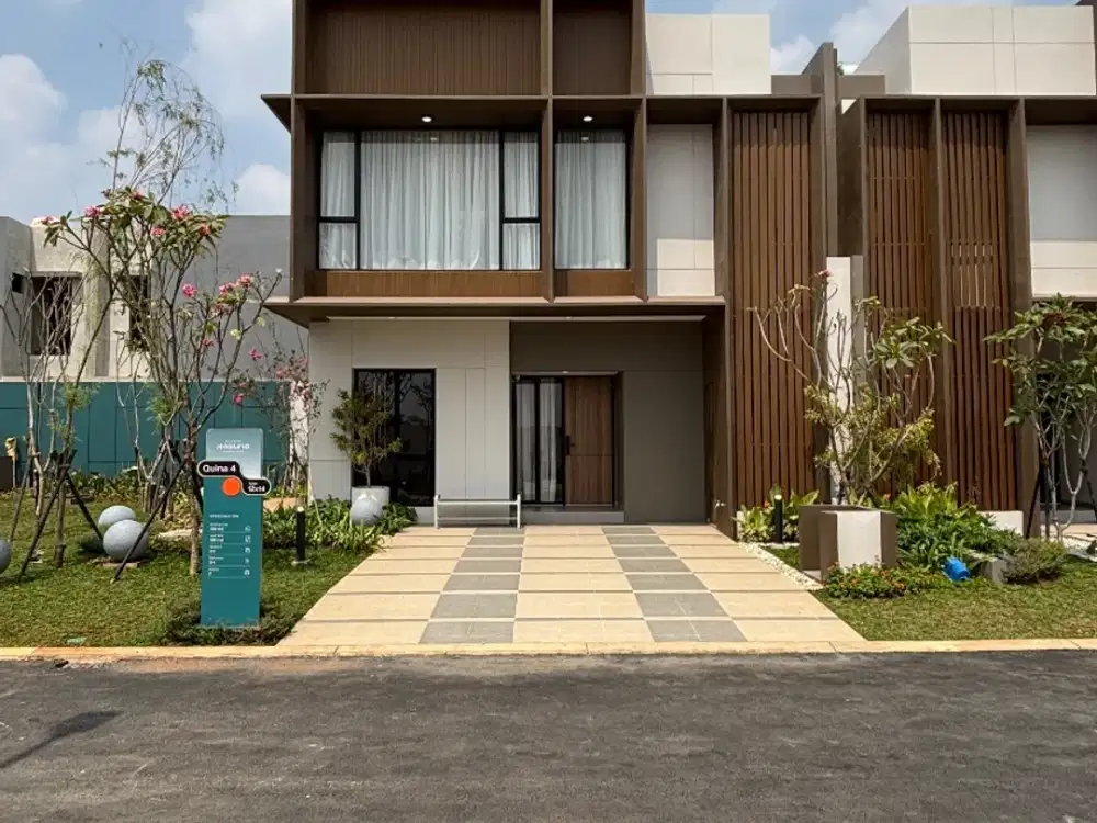 Harga 2,7 M rumah lebar 8 di alam sutera, 30 menit ke bandara