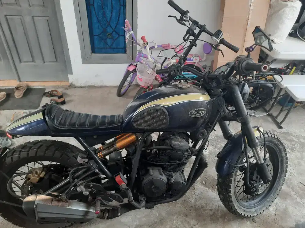 Motor Yamaha Scorpio modif