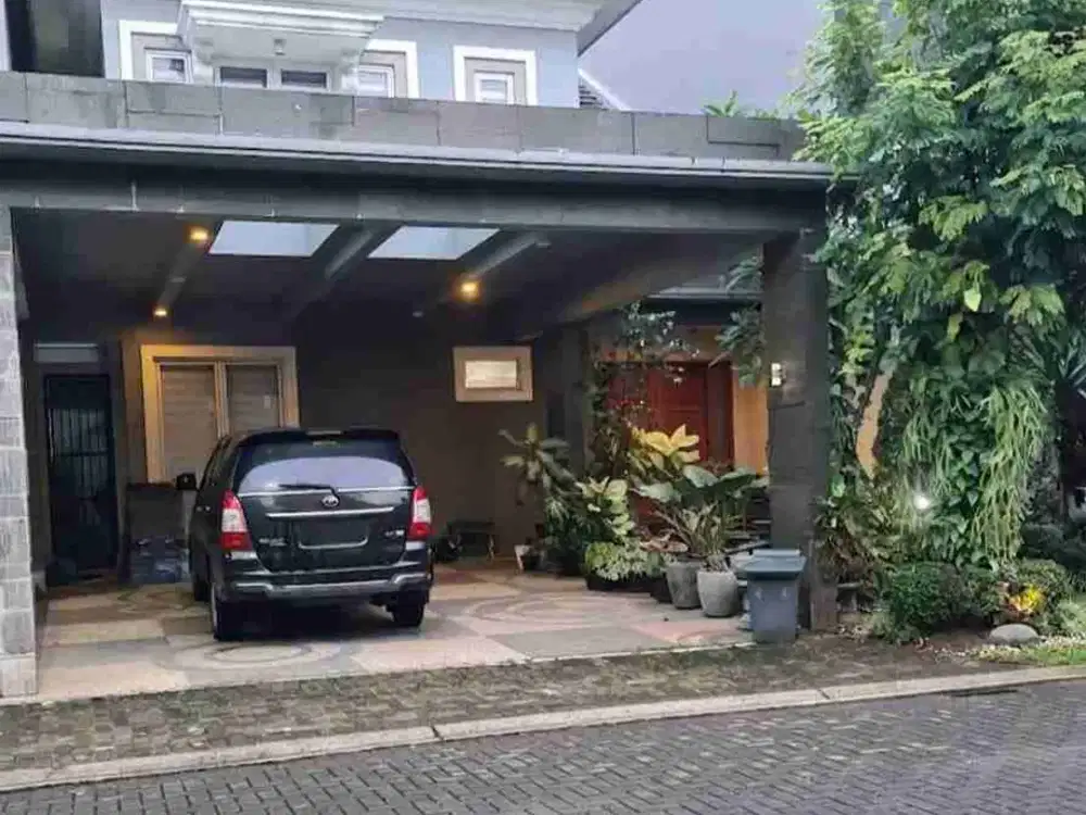 Rumah Cantik De Park BSD City Siap Huni Semi Furnished