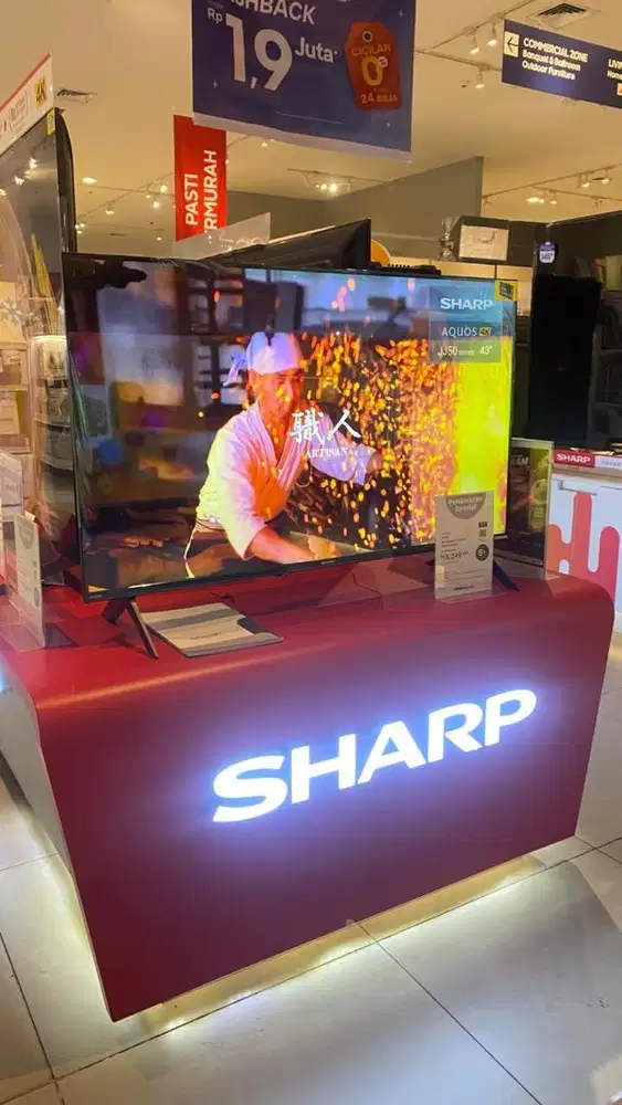 SHARP LED GOOGLE TV 43 4K