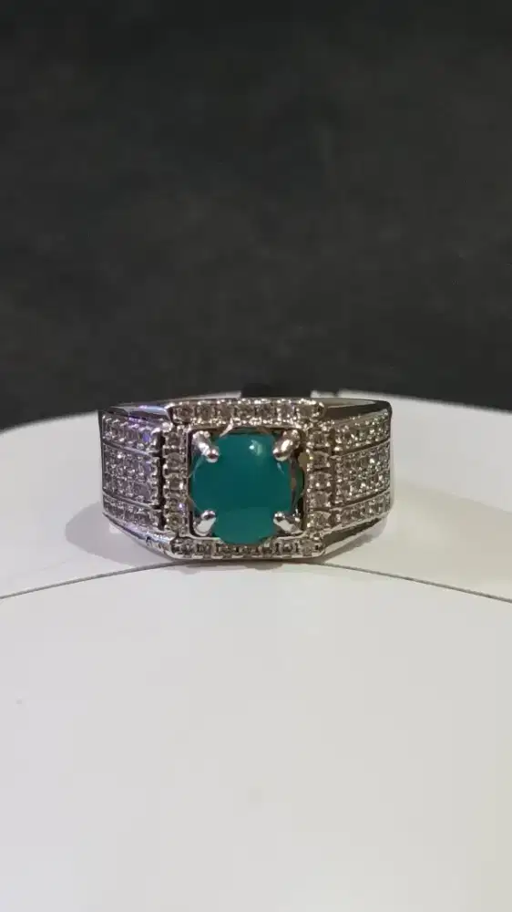 Natural bacan bluishgreen & cokmer