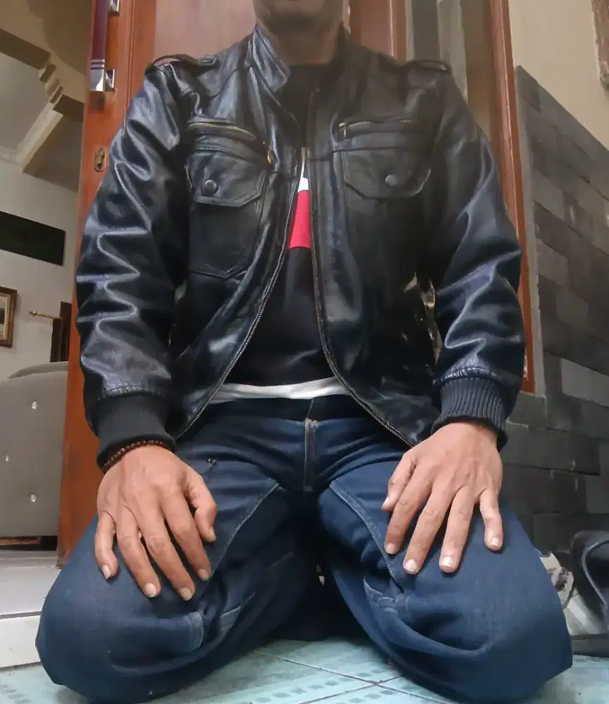 Jaket Kulit Asli Size M