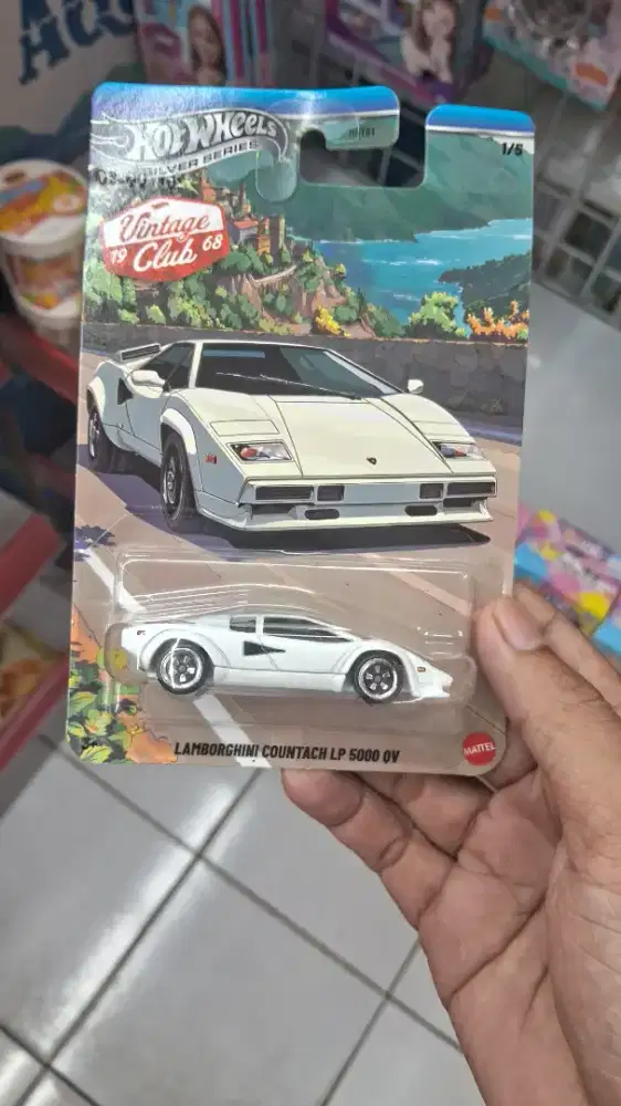 Hot wheels Lamborghini countach LP 5000 QV white