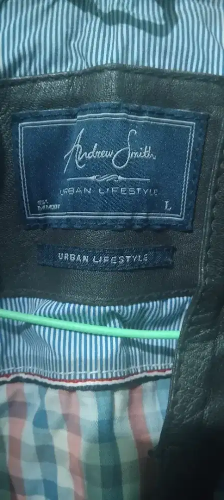 Fs.Jaket Kulit Original Merk Andrew Smith Ukuran L