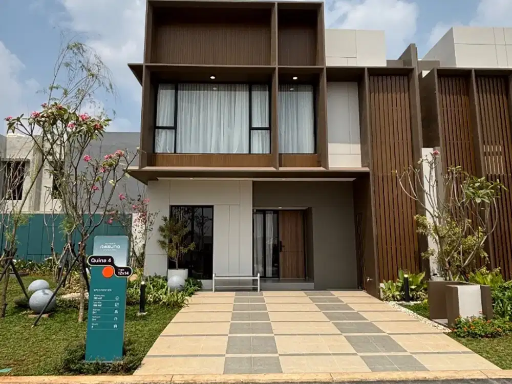 2 Lantai di alam sutera, ukuran lebar 8 harga 2,8 Milyar, 30 menit ke Bandara