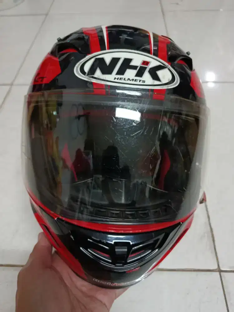 Helm NHK GP 1000 doublevisor