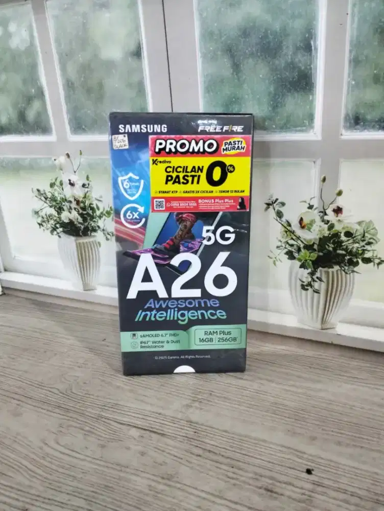 Samsung A26 5g , bisa tanpa dp