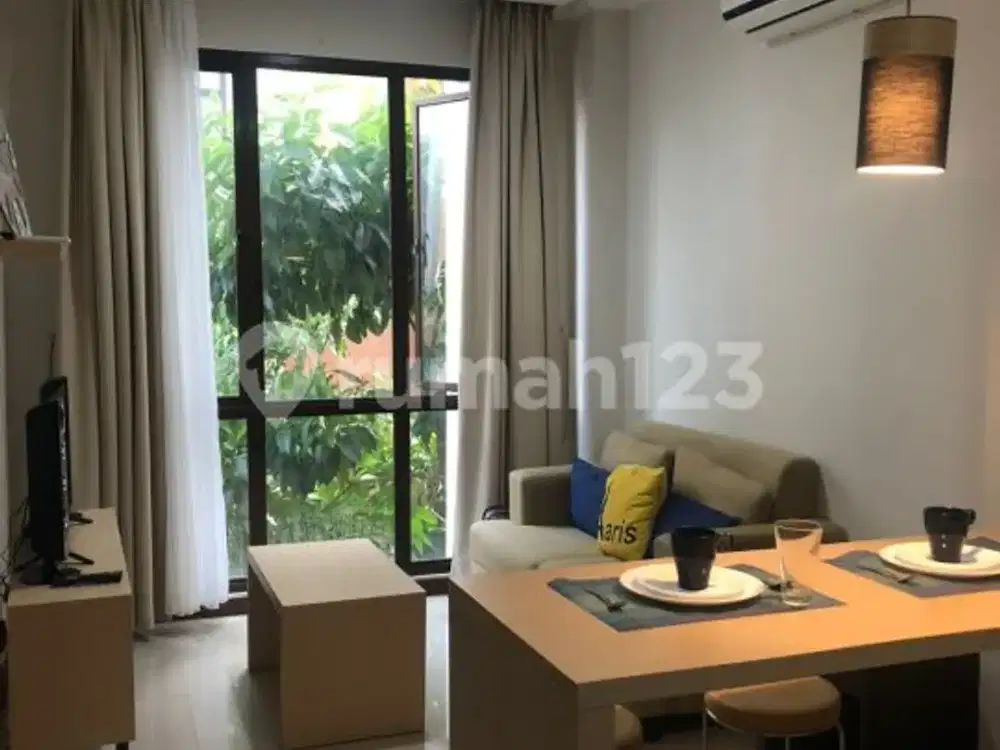 Full Furnished, Apartemen Low Rise, di Asatti