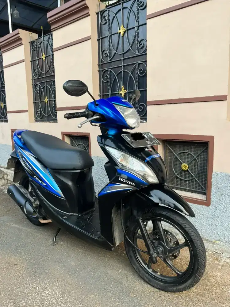 Honda Spacy FI 2012 Biru Hitam