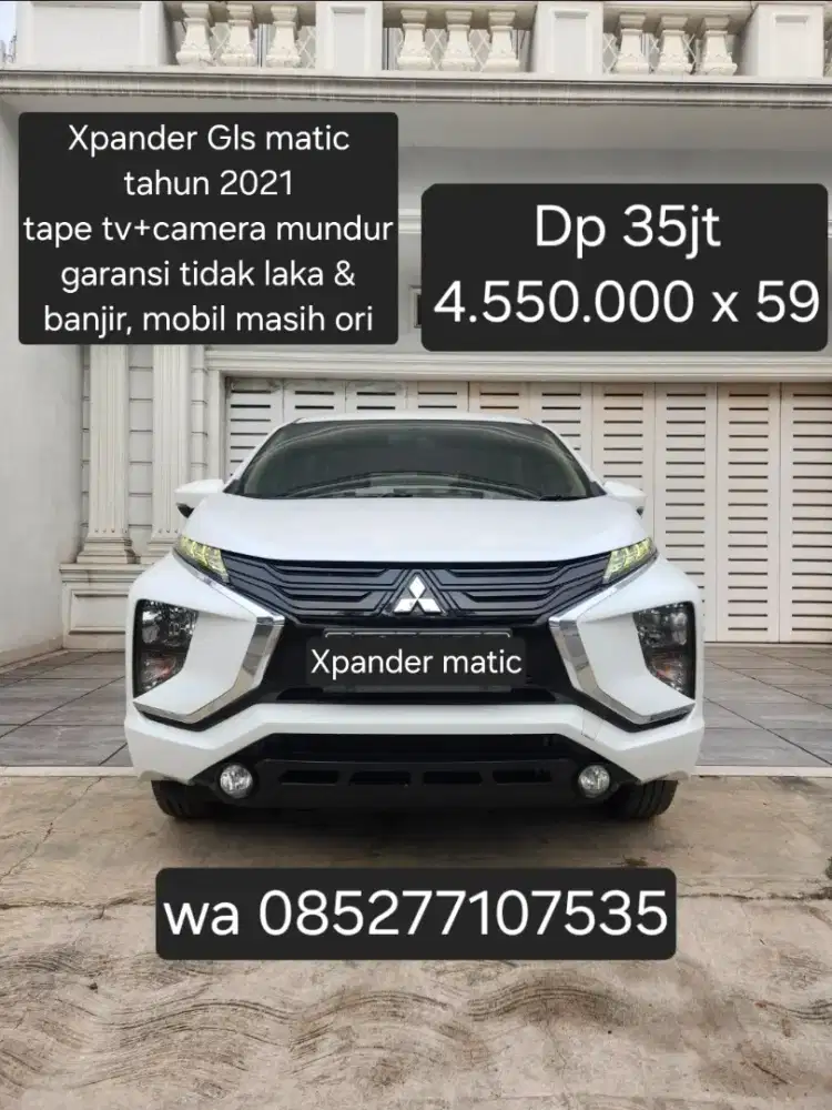 Xpander Gls matic tahun 2021 pemakaian 2022