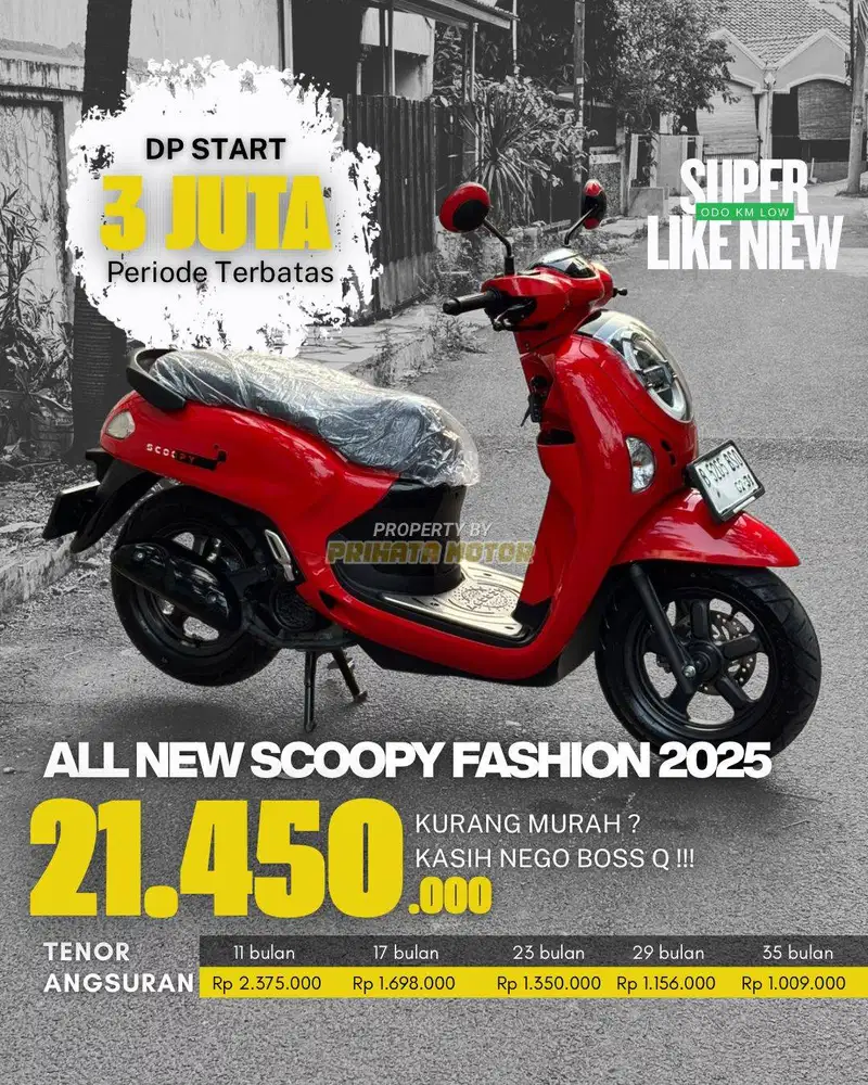 HONDA ALL NEW SCOOPY FASHION 2025