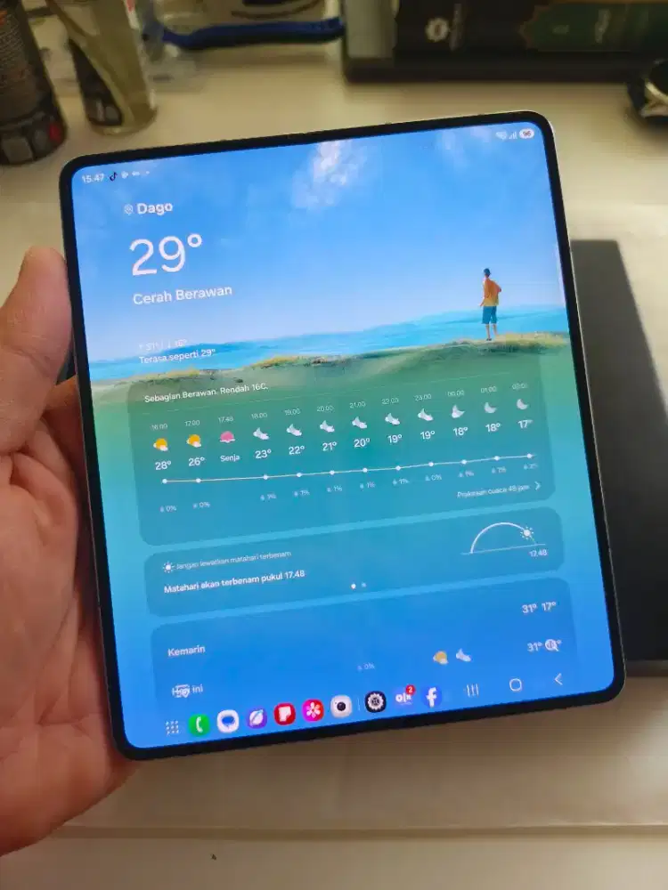 Samsung Z Fold 5 512gb ex resmi SEIN