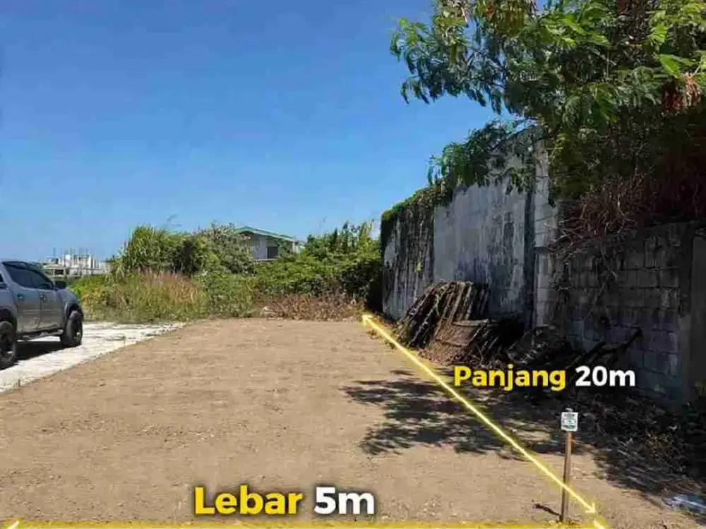 Tanah Kavling Murah siap Bangun di Gunung Anyar Tambak, Sby Timur