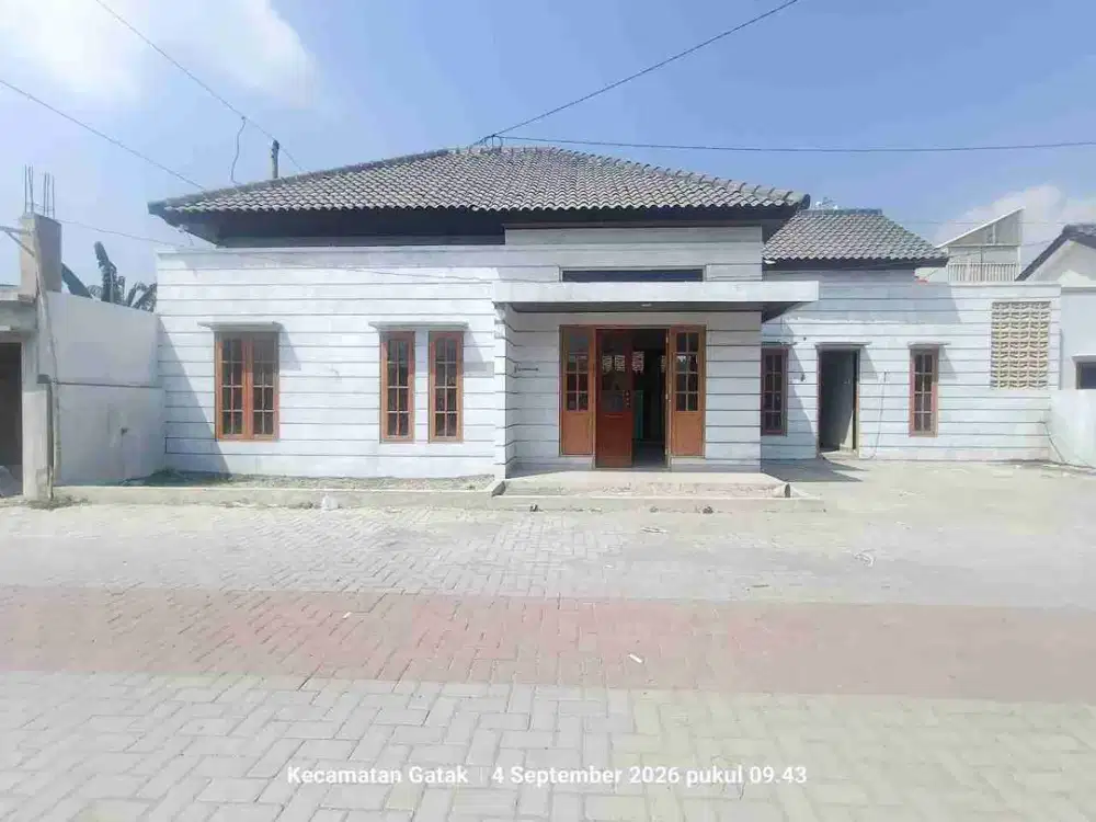 Rumah Ready Proses Finishing di Cluster Ngemplak Skh