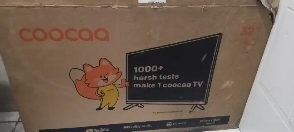 Dijual tv Coocaa 32 inch android