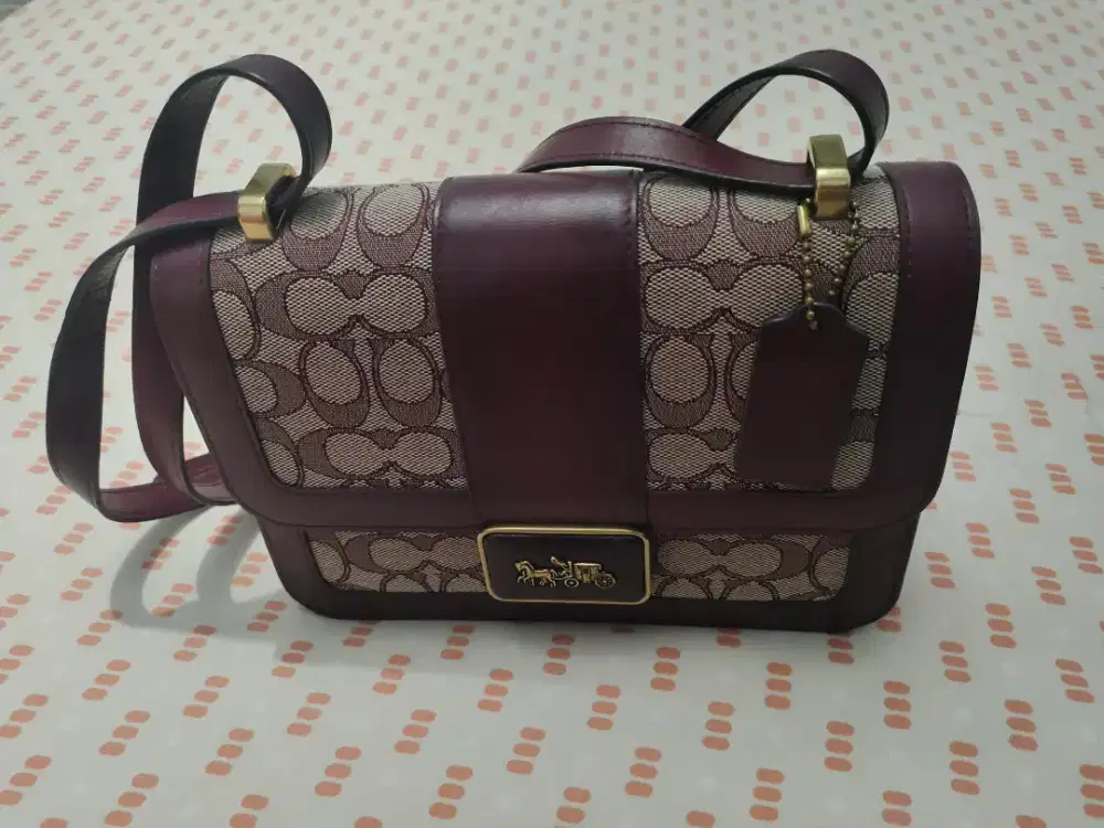 Coach 100% Authentic Bag with Strap and Dust Bag