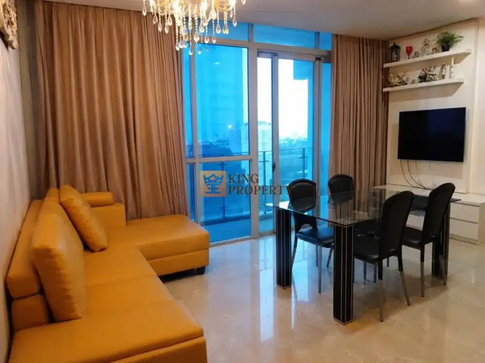 Fasilitas Lengkap! Dijual 2Br The Windsor Puri Indah Furnished, Swimming Pool, Gym, Sauna, Tennis & Jacuzzi Dekat Lippo Mall Puri