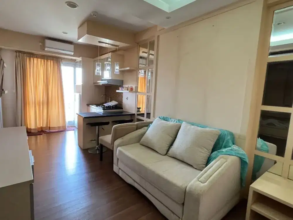 Dijual 2 Bedroom Oak Tower A Lantai 12 – Full Furnish, Dekat Angkutan Umum, Pulo Gadung