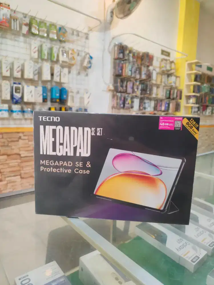 TECNO MEGA PAD SE 4/128 promo+bonus cash & credit garansi Resmi