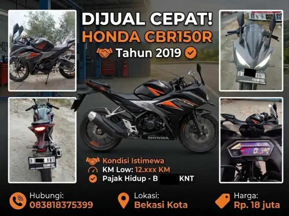 Honda CBR 150 ABS Low KM