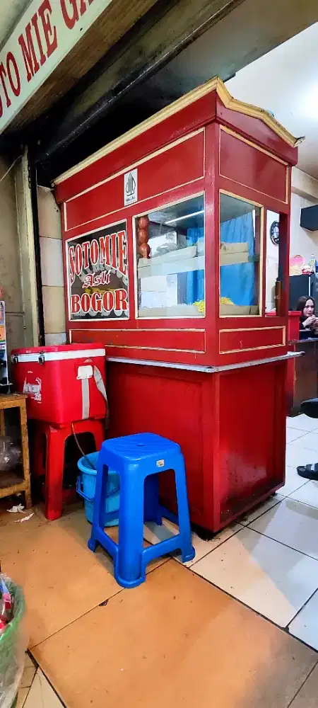 Jual Gerobak Soto Masih Sangat Kokoh Layak Pakai