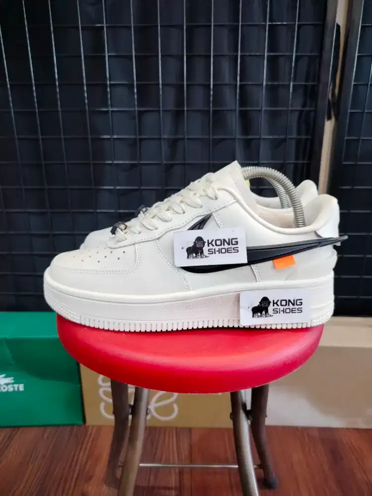 SEPATU AFF 1 AMBUSH PHANTOM WHITE BLACK