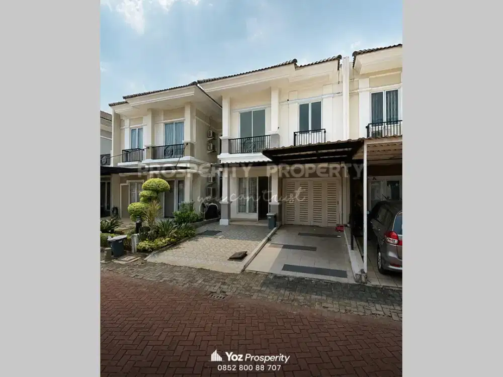 Rumah Sudah Renovasi di Cluster IL Rosa Paramount Gading Serpong