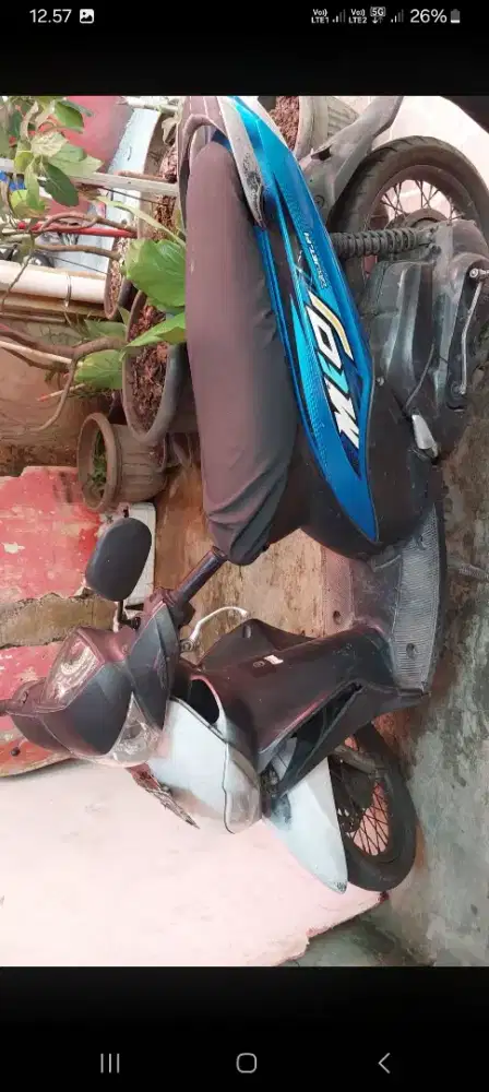Di jual motor mio dan sepeda murah meriah