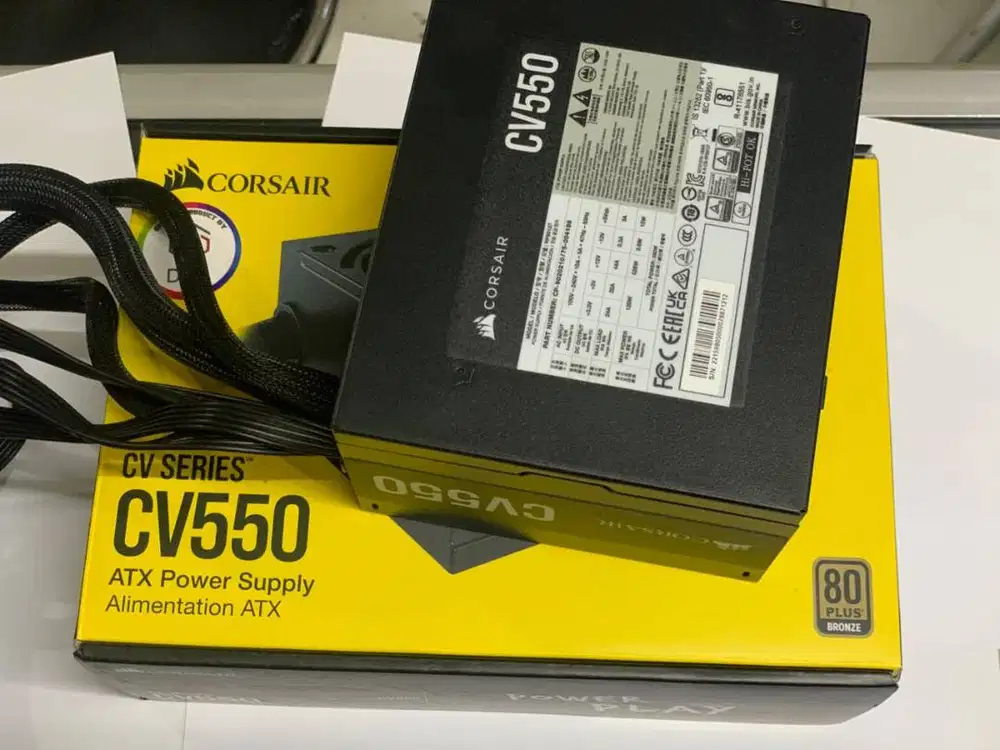 Corsair Powersupply CV550 550W 80+ Bronze 550 Watt