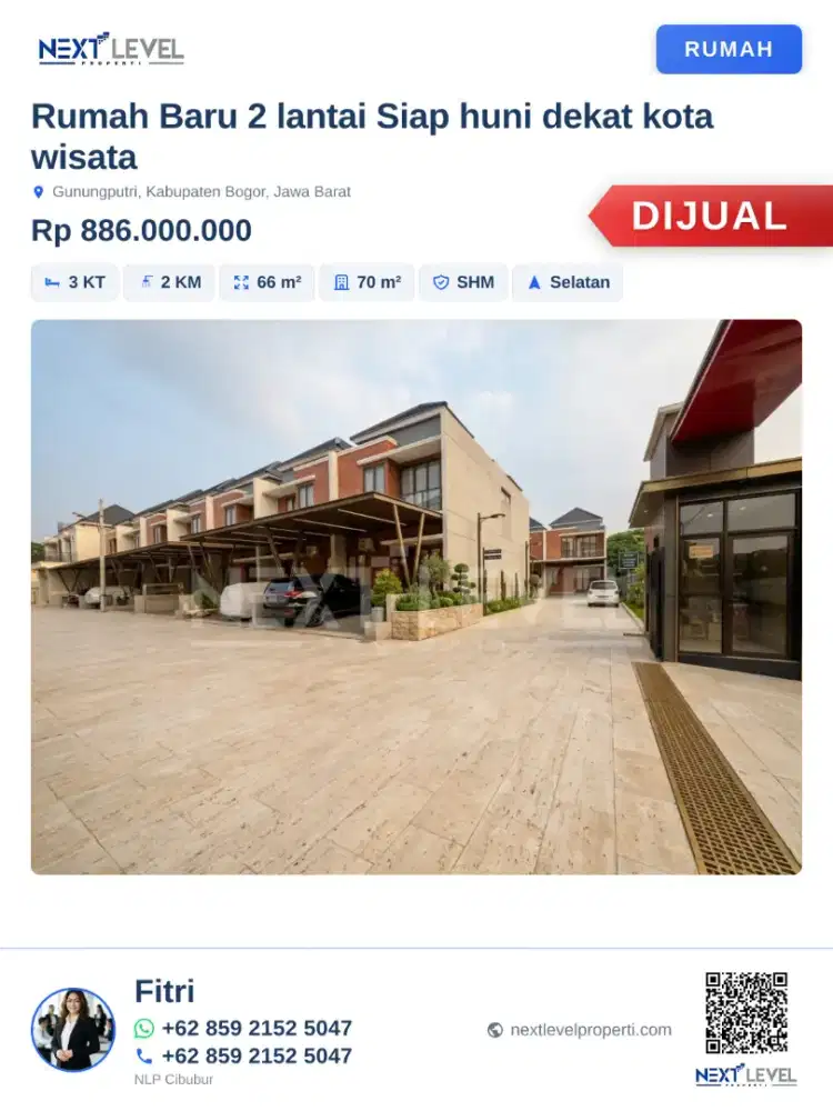 Rumah siap huni 800 jt-an  unit terbatas