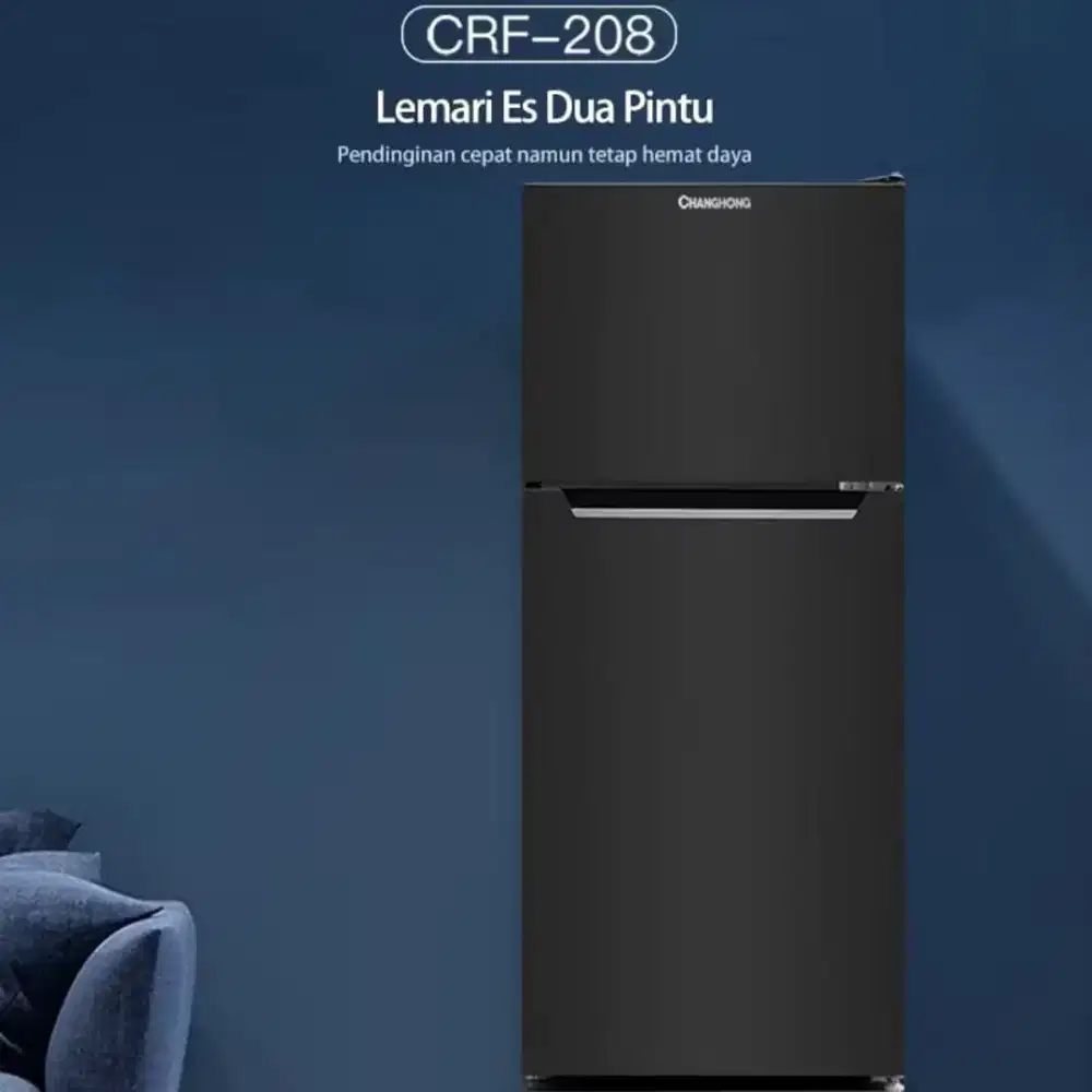 PROMO TERMURAH! BISA KREDIT GUYS KULKAS 2PINTU CANGHONG CRF 208