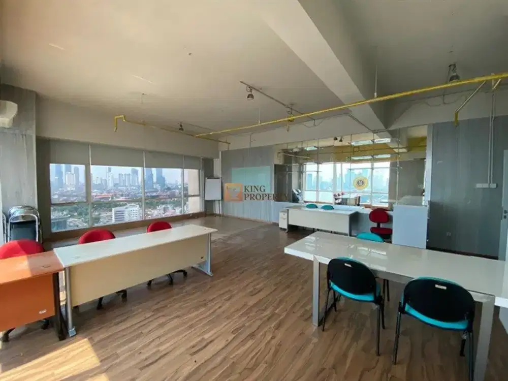 Best Deal! Office Grand Slipi Tower Slipi Jakarta Barat Layout Lengkap Siap Pakai Dekat Gatot Subroto & Senayan Jakarta