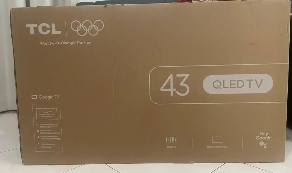 TV Smart Google Televisi 43inch