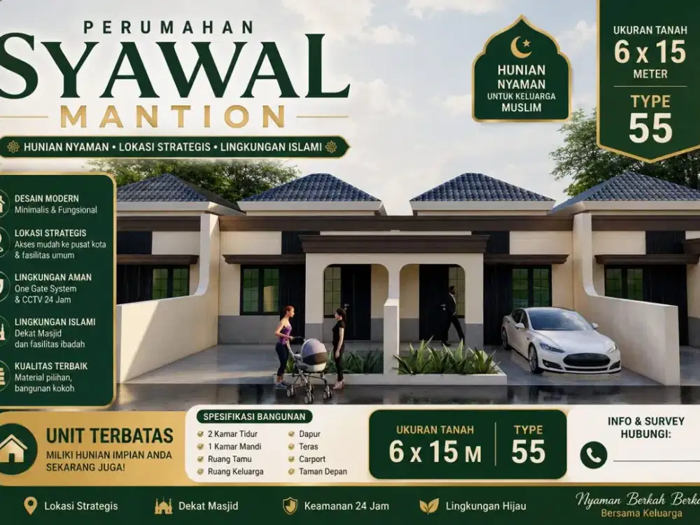 Rumah Hunian Mewah Klasik Dekat Stadion Teladan Medan