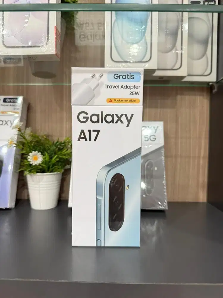 Samsung a17 light blue 128gb new