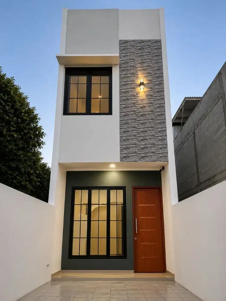 Rumah 2 lantai di jatiasih 600jt-an AKSES 2 MOBIL