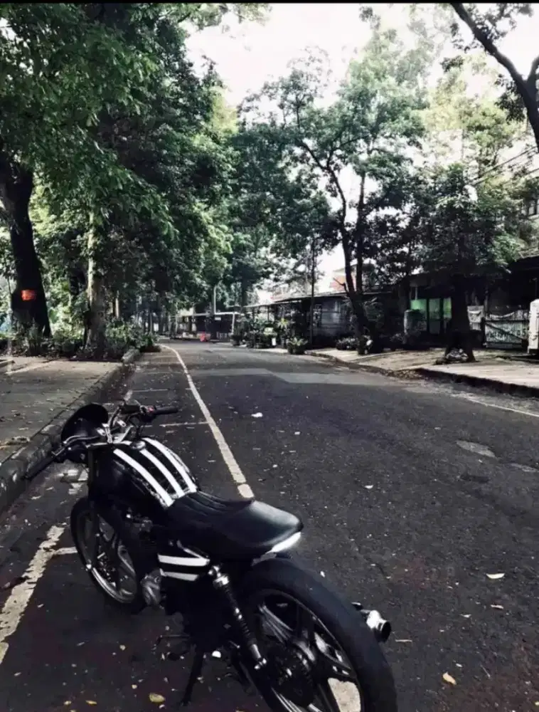 caferace suzuki thunder 125