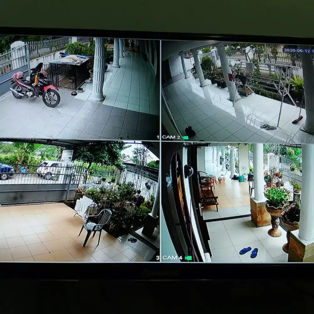 Paket cctv dahua 8 ch 4 kamera 2mp