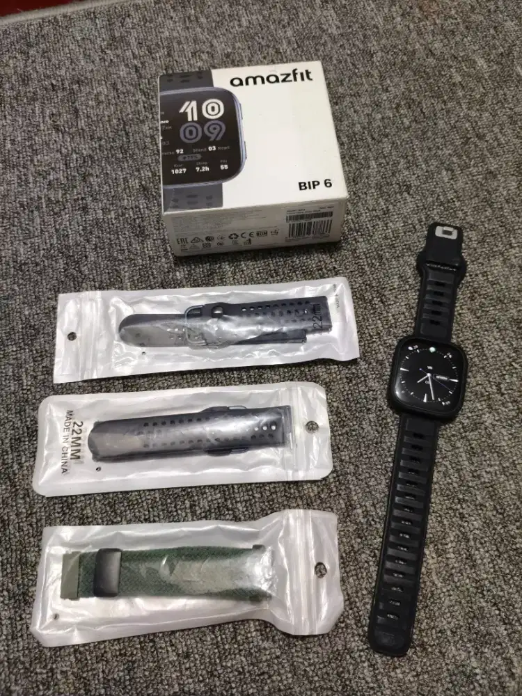 smartwatch Amazfit Bip 6 fullset free bonus