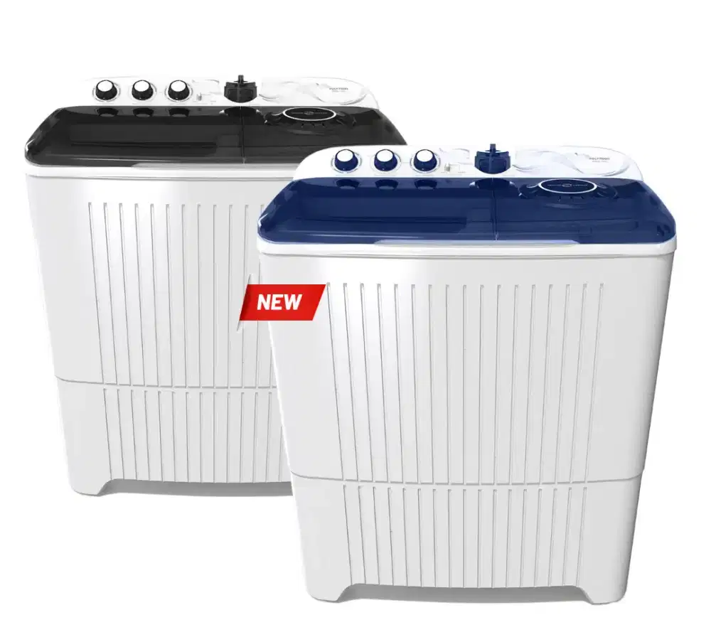 TERMURAH! CASH& KREDIT POLYTRON MESIN CUCI PWM 8073 2TAB 8KG 250W