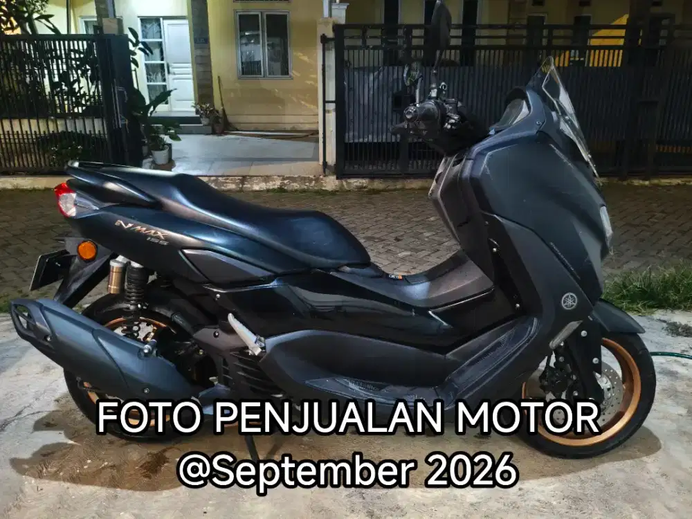 Dijual Yamaha NMAX New Connected 2023 ABS (Hitam)