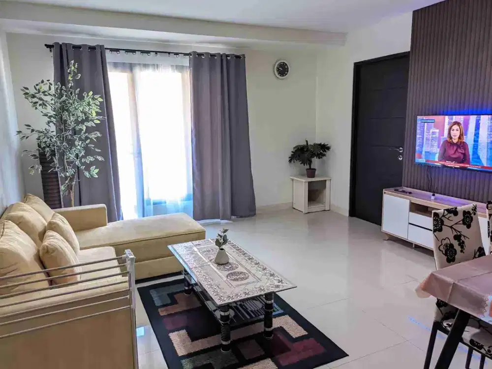 1 BR Big Size 2 Balcony After Renov Disewakan Siap Huni