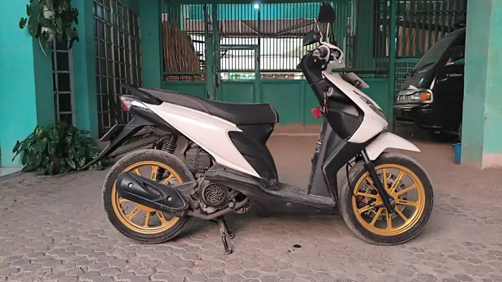 Honda Beat karbu 2012 bore up 130cc