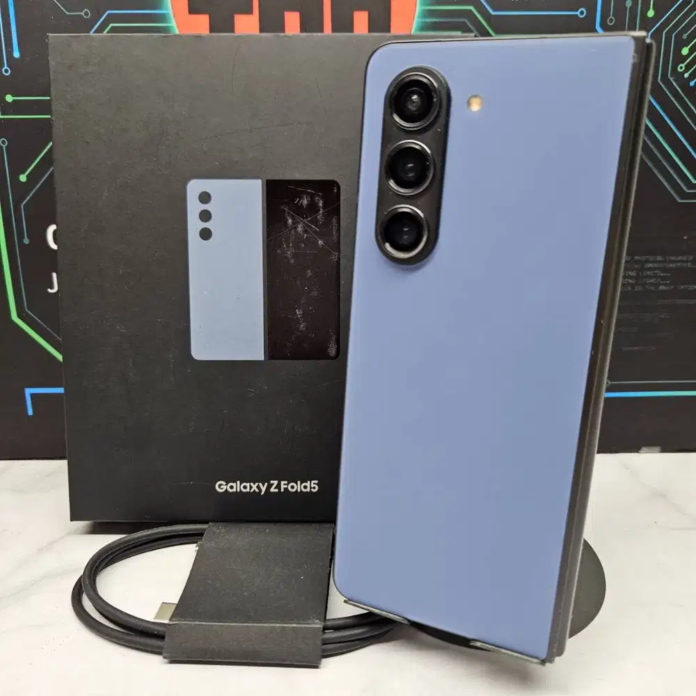 Samsung Galaxy Z Fold 5 12/512GB Exclusive Blue Fullset SEIN No Minus